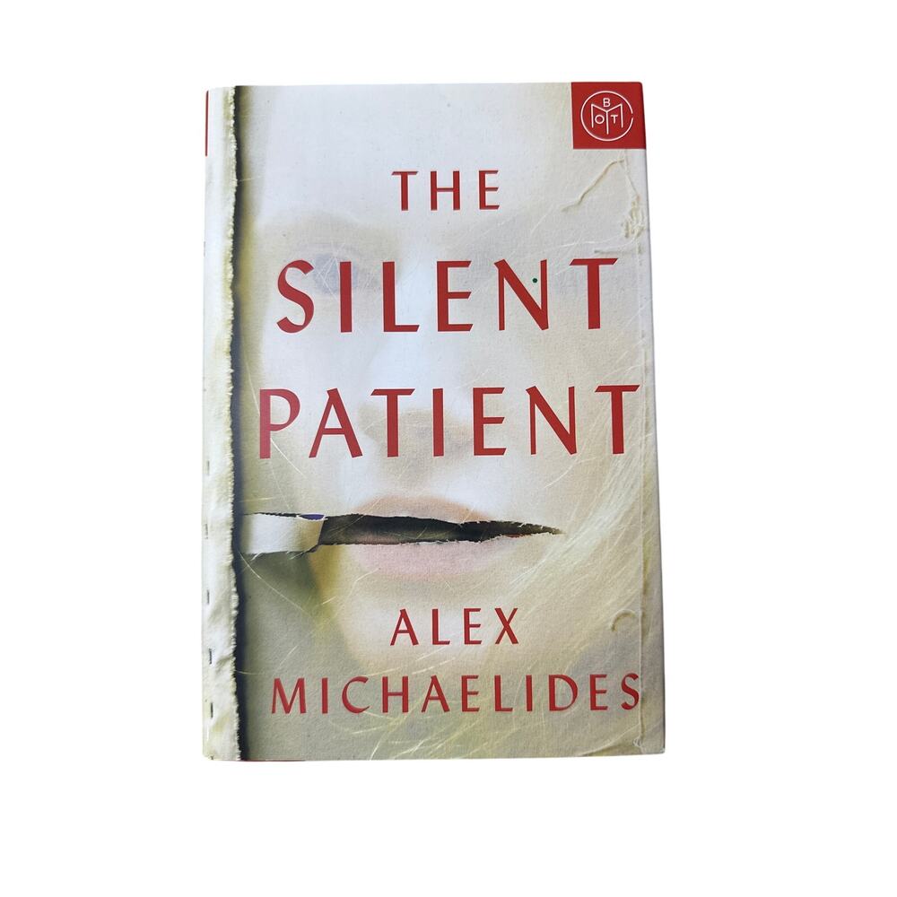 The Silent Patient by Alex Michaelides Hardcover Book BOTM